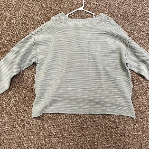 FREE PEOPLE Beach Hailee Waffle Knit Set Size Large - Picture 5 of 13